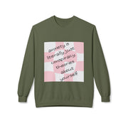 Anxiety Is - Unisex Midweight Softstyle Fleece Crewneck Sweatshirt