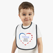 Unwanted Presidencies - Baby Contrast Trim Jersey Bib