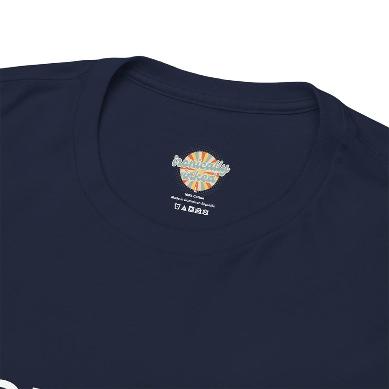 Provocative Graphic Tee — "cunting season." Minimalist Text Statement T-Shirt