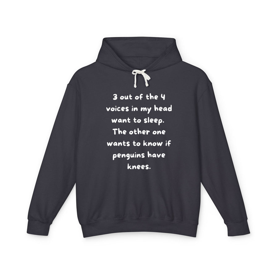 Voices - Unisex Lightweight Hooded Sweatshirt