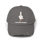 Distressed Cap — 'Namafuckingste' Yoga Goose Baseball Hat