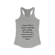 Voices - Women's Ideal Racerback Tank