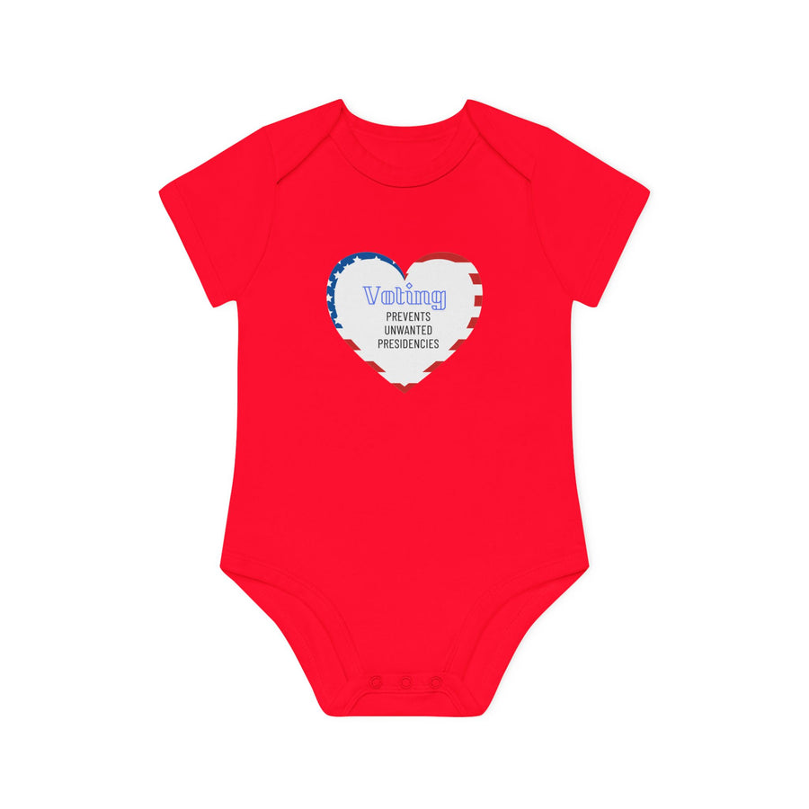 Unwanted Presidencies - Baby Organic Short Sleeve Bodysuit