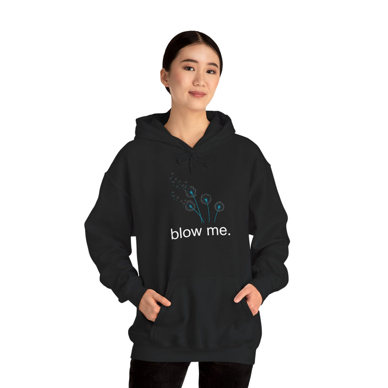 Hoodie — 'blow me' Dandelion Graphic Hooded Sweatshirt