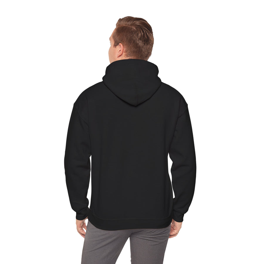 Retro Hoodie "Too Much Panic, Not Enough Disco" Hooded Sweatshirt
