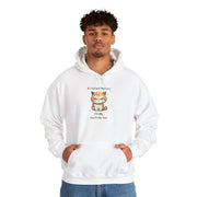 Sassy Cat Hoodie — It's Not Just My Face Graphic Hooded Sweatshirt
