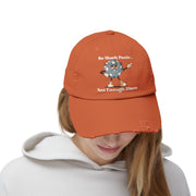 Distressed Cap — "So Much Panic... Not Enough Disco" Retro Disco Baseball Hat