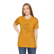 Graphic Tee - "Anxiety Is Literally Just Conspiracy Theories About Yourself" T-Shirt