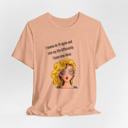 Pop Art Tee – "I Wanna Be 14 Again and Ruin My Life Differently" Retro Graphic T-Shirt