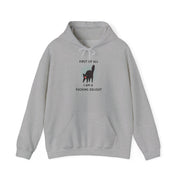 Sassy Cat Hoodie — "...I Am A Fucking Delight!" Graphic Hooded Sweatshirt