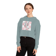 Anxiety Is - Women’s Cropped Hooded Sweatshirt