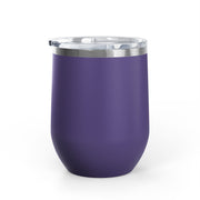 "Kinda Emotional Kinda Emotionless" Wine Tumbler - Stainless Steel 12oz