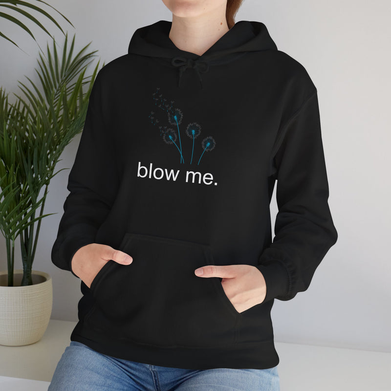 Hoodie — 'blow me' Dandelion Graphic Hooded Sweatshirt