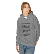 Transfer Menstrual Cramps - Unisex Lightweight Hooded Sweatshirt