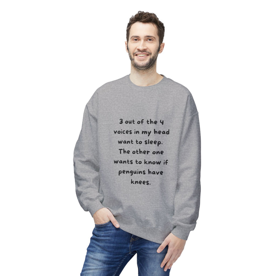 Voices - Unisex Midweight Softstyle Fleece Crewneck Sweatshirt