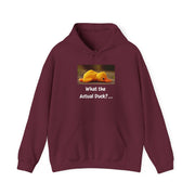 What the Actual Duck? Hoodie — Rubber Duck Hooded Sweatshirt