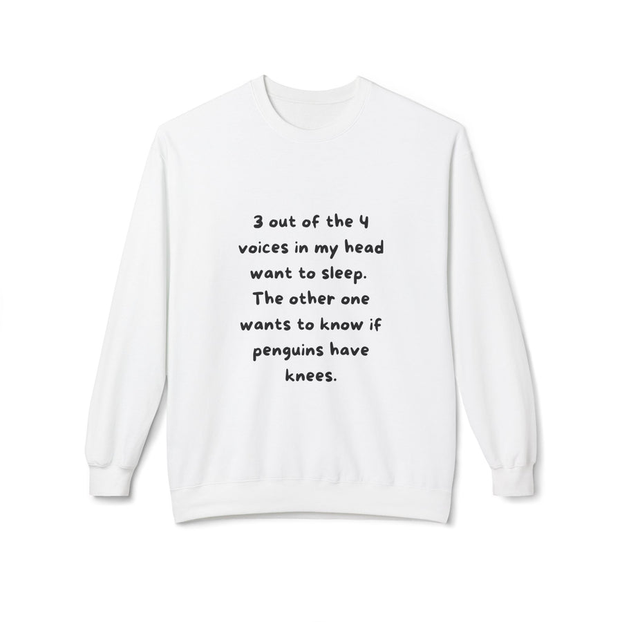 Voices - Unisex Midweight Softstyle Fleece Crewneck Sweatshirt