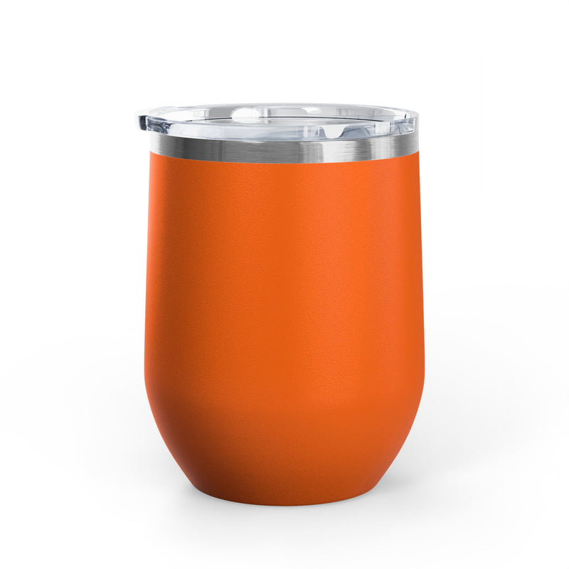 "Blow Me" Dandelions Wine Tumbler - Stainless Steel 12oz