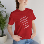 Graphic Tee - "Anxiety Is Literally Just Conspiracy Theories About Yourself" T-Shirt