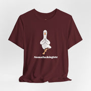 Goose Yoga Tee — "Namafuckingste" Funny Meditation T-Shirt