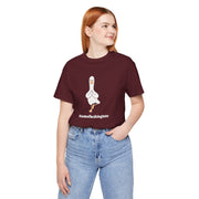 Goose Yoga Tee — "Namafuckingste" Funny Meditation T-Shirt