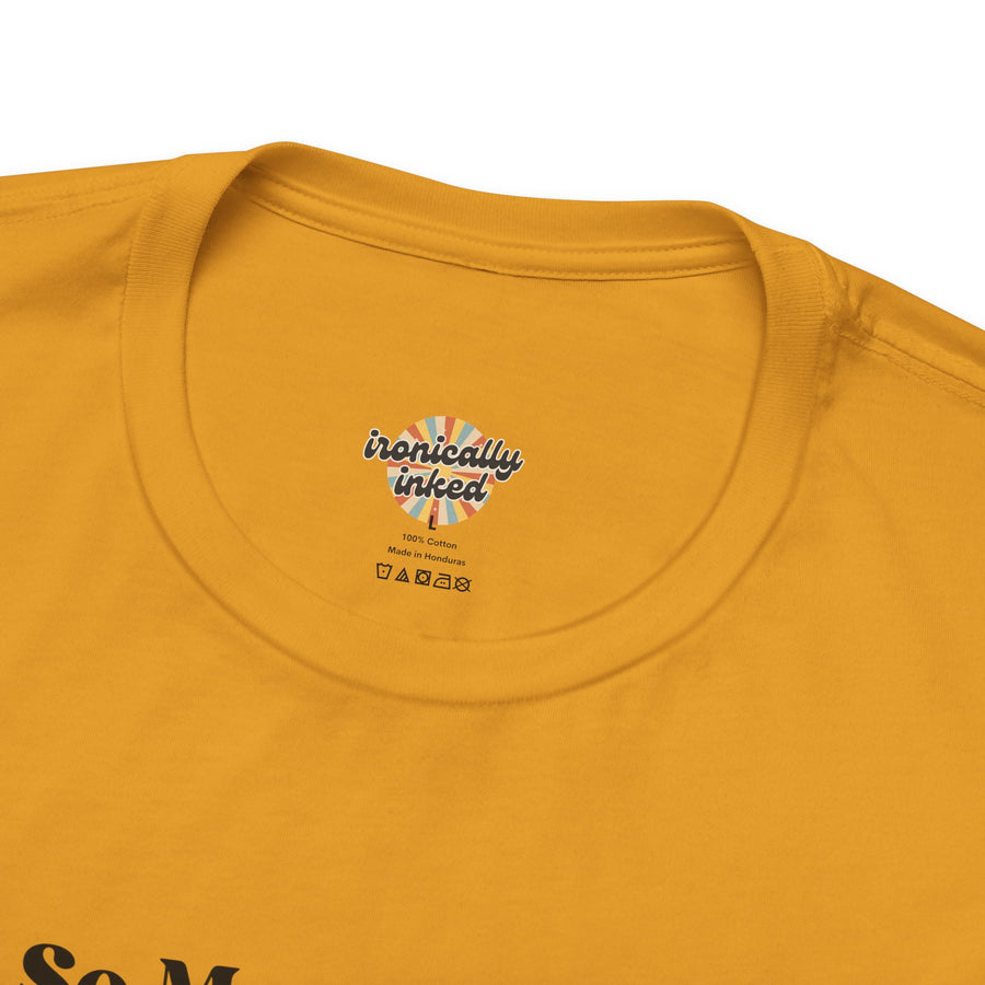 Retro Disco Tee — "So Much Panic... Not Enough Disco" Graphic T-Shirt