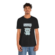 Sassy Cat Tee — "Tell Me To Smile One More Time" Graphic T-Shirt