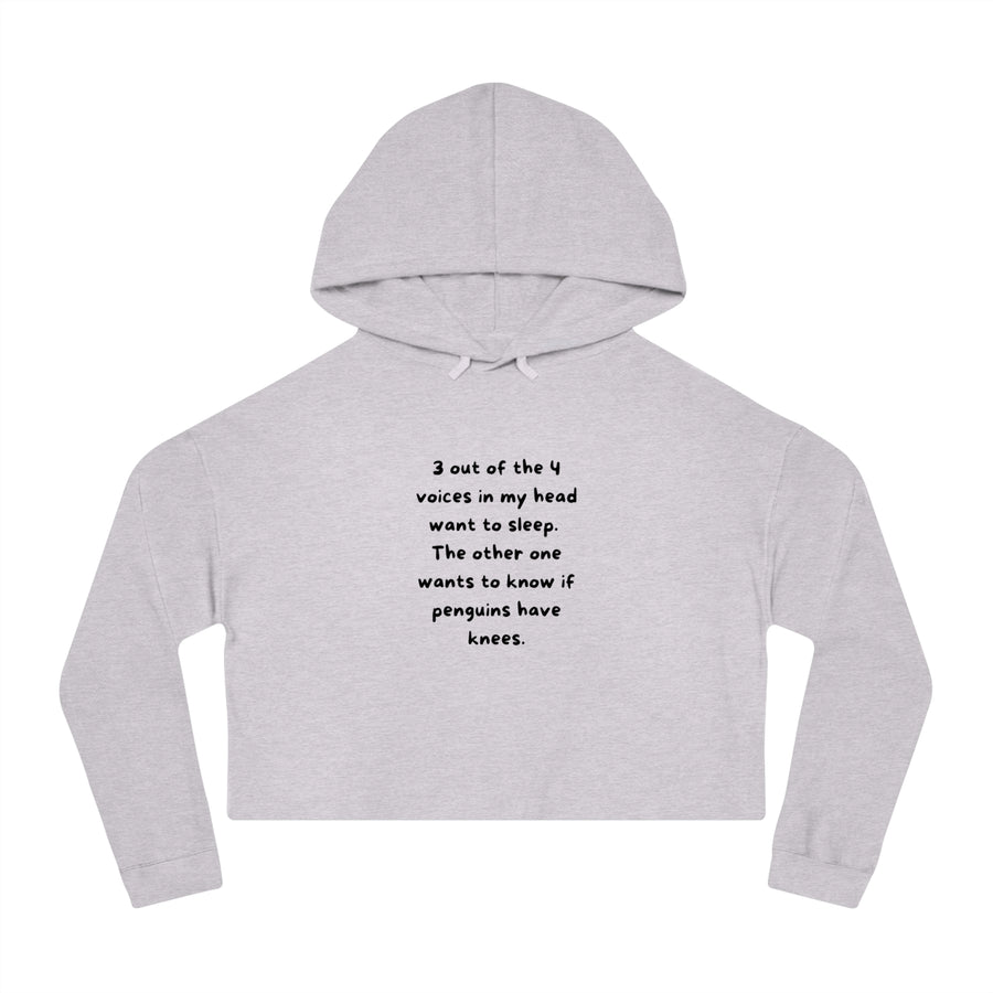 Voices - Cropped Hoodie