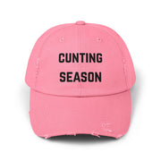 "Cunting Season" Distressed Cap