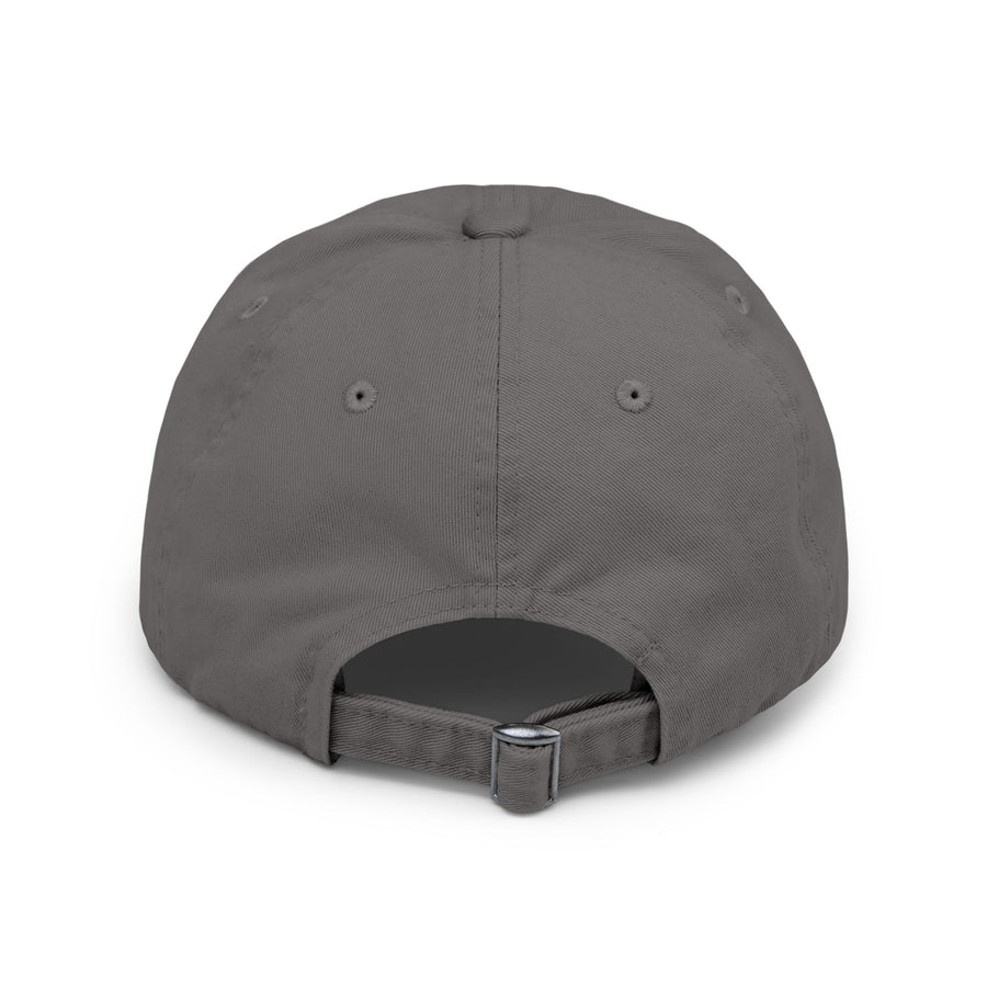 Kinda Emotionless Kinda Emotional Distressed Cap — Floral Skull Baseball Hat