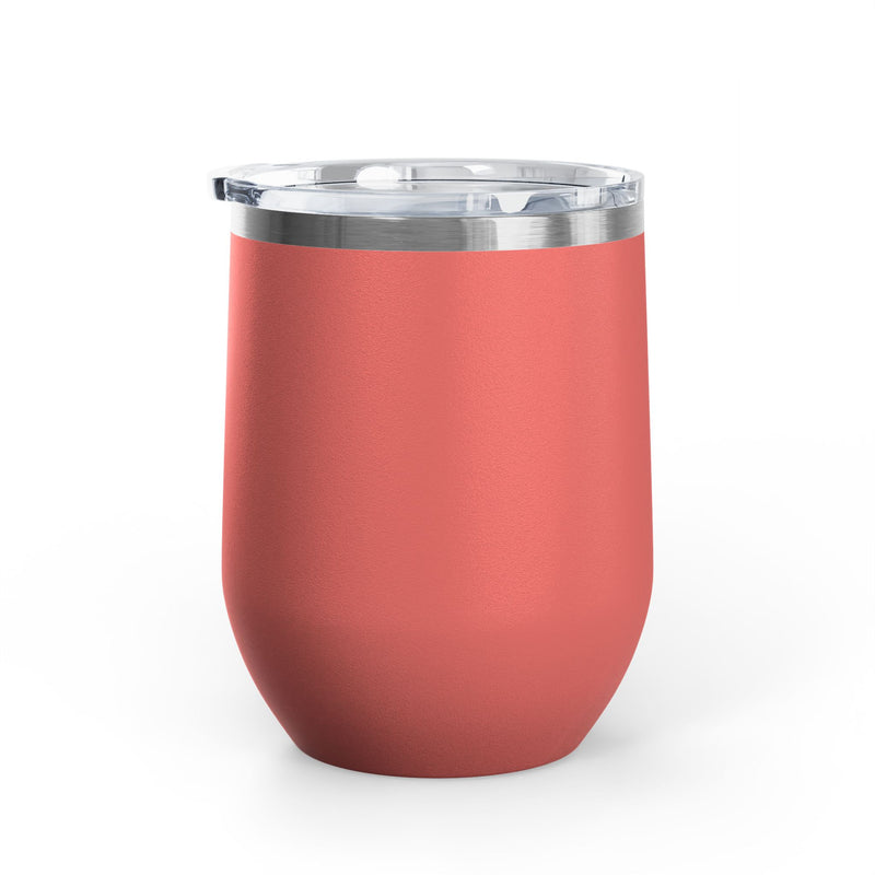 Wine Tumbler — "Anxiety is literally just conspiracy theories about ourselves" 12oz Insulated Wine Cup