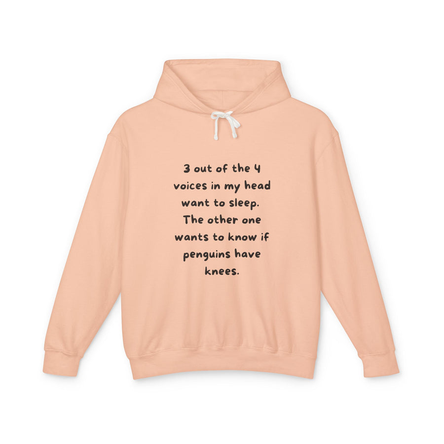 Voices - Unisex Lightweight Hooded Sweatshirt