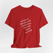 Graphic Tee - "Anxiety Is Literally Just Conspiracy Theories About Yourself" T-Shirt