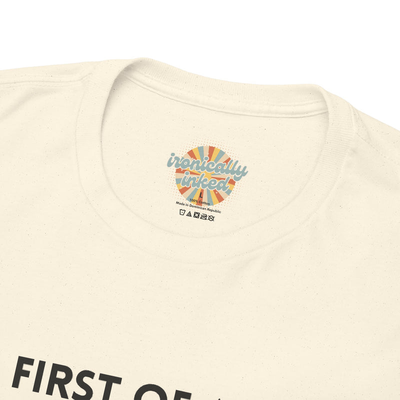 Sassy Cat Graphic Tee — "First of All I Am a Fucking Delight" Black Cat Humor T-Shirt