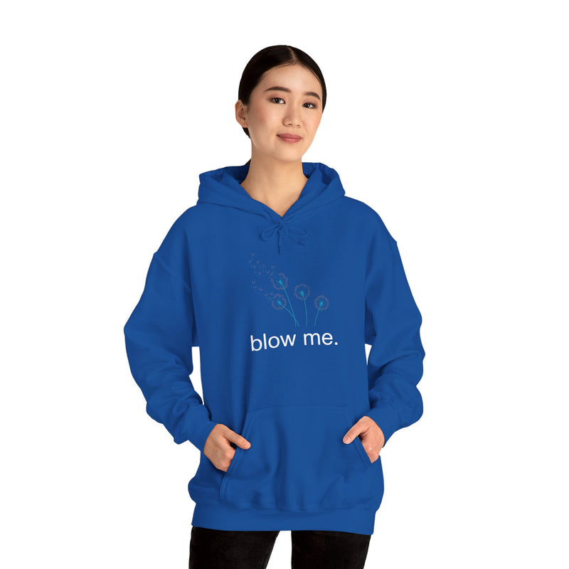 Hoodie — 'blow me' Dandelion Graphic Hooded Sweatshirt