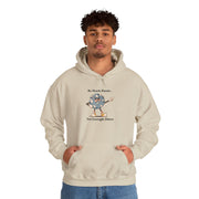 Retro Hoodie "Too Much Panic, Not Enough Disco" Hooded Sweatshirt