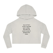 Voices - Cropped Hoodie