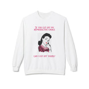 Reproductive Rights - Unisex Midweight Softstyle Fleece Crewneck Sweatshirt