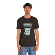 Sassy Cat Tee — "Tell Me To Smile One More Time" Graphic T-Shirt