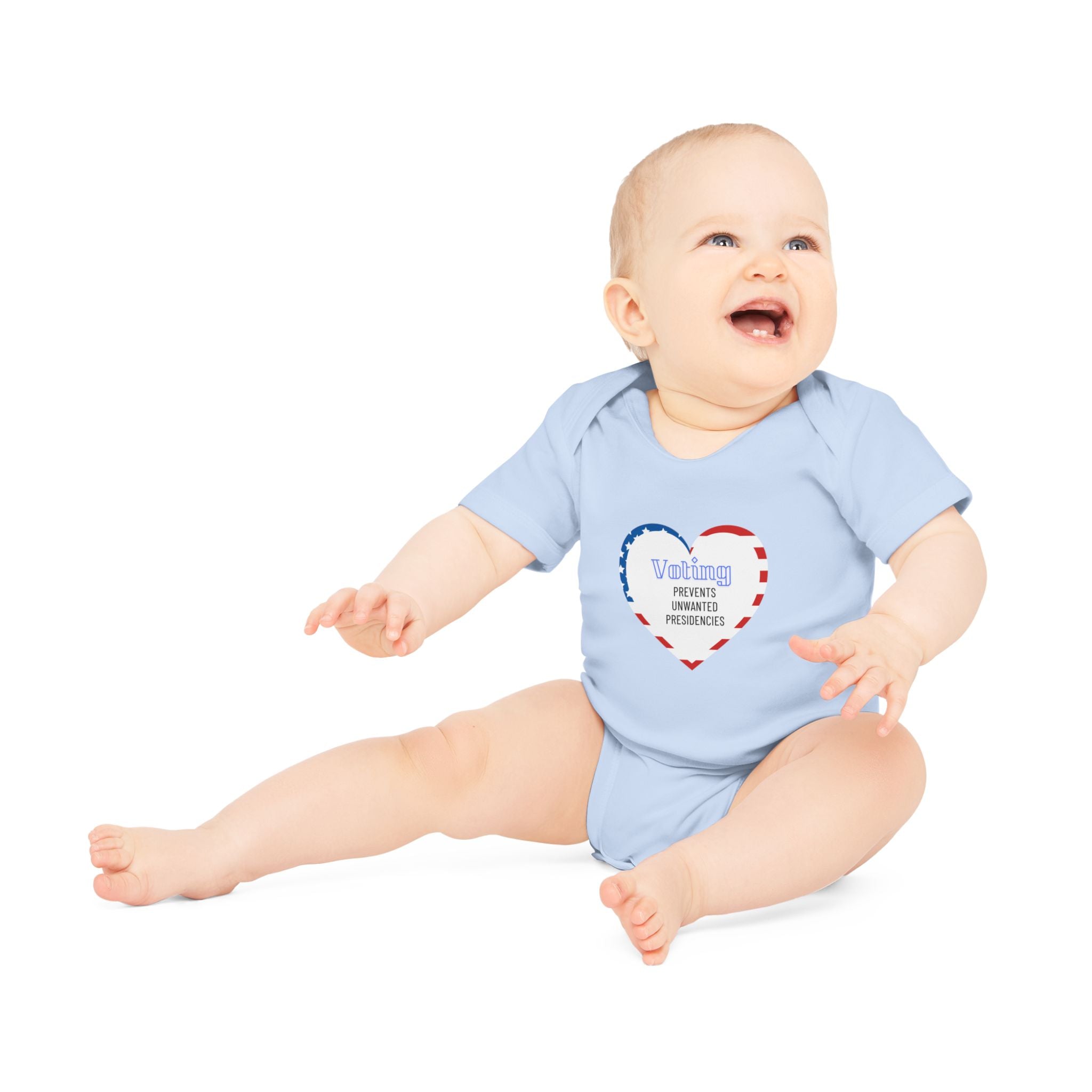 Unwanted Presidencies - Baby Organic Short Sleeve Bodysuit