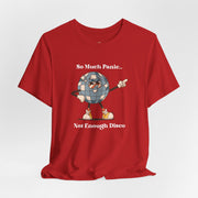 Retro Disco Tee — "So Much Panic... Not Enough Disco" Graphic T-Shirt