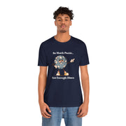 Retro Disco Tee — "So Much Panic... Not Enough Disco" Graphic T-Shirt