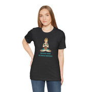 Meditation Tee — "Temporarily Absent for Spiritual Maintenance" Graphic T-Shirt