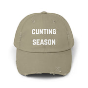 "Cunting Season" Distressed Cap