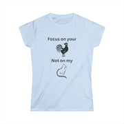 Focus on... - Womens SoftStyle Tee