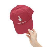 Distressed Cap — 'Namafuckingste' Yoga Goose Baseball Hat