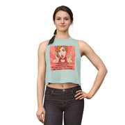 Crop Top - Retro Pop Art "I Understand Being A Responsible Adult..." Graphic Tank