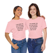 Graphic Tee — "This Silence Is Less Awkward Than Anything I Have to Say" T-Shirt