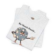 Retro Disco Tee — "So Much Panic... Not Enough Disco" Graphic T-Shirt