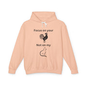 Focus On... - Unisex Lightweight Hooded Sweatshirt